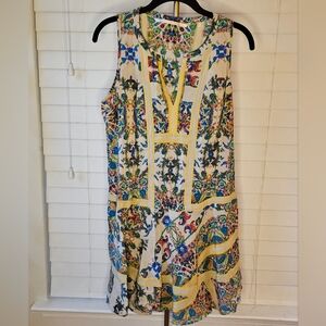 Twelfth Street by Cynthia Vincent | Engineered Scarf Print Mini Dress